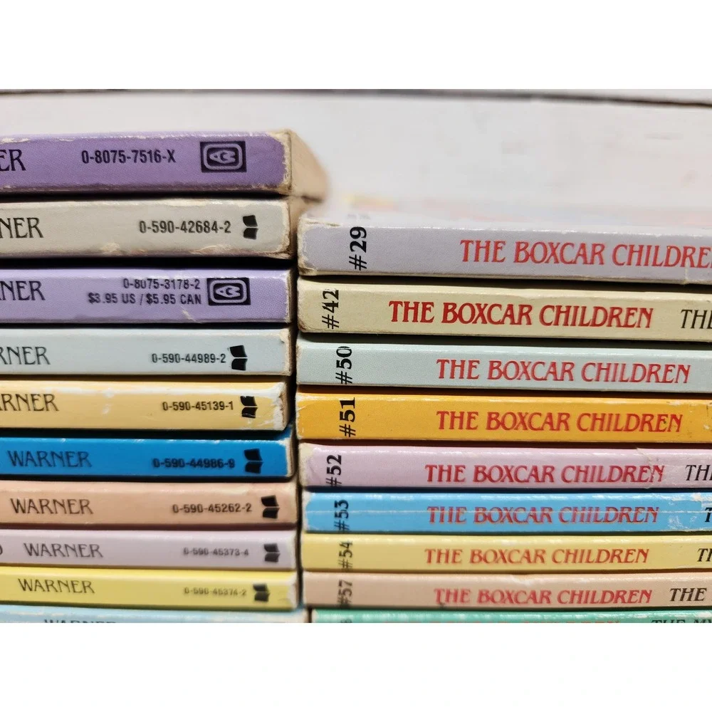 Lot of (19) The Boxcar Children Books Kids Paperback Mystery Series ~ Good